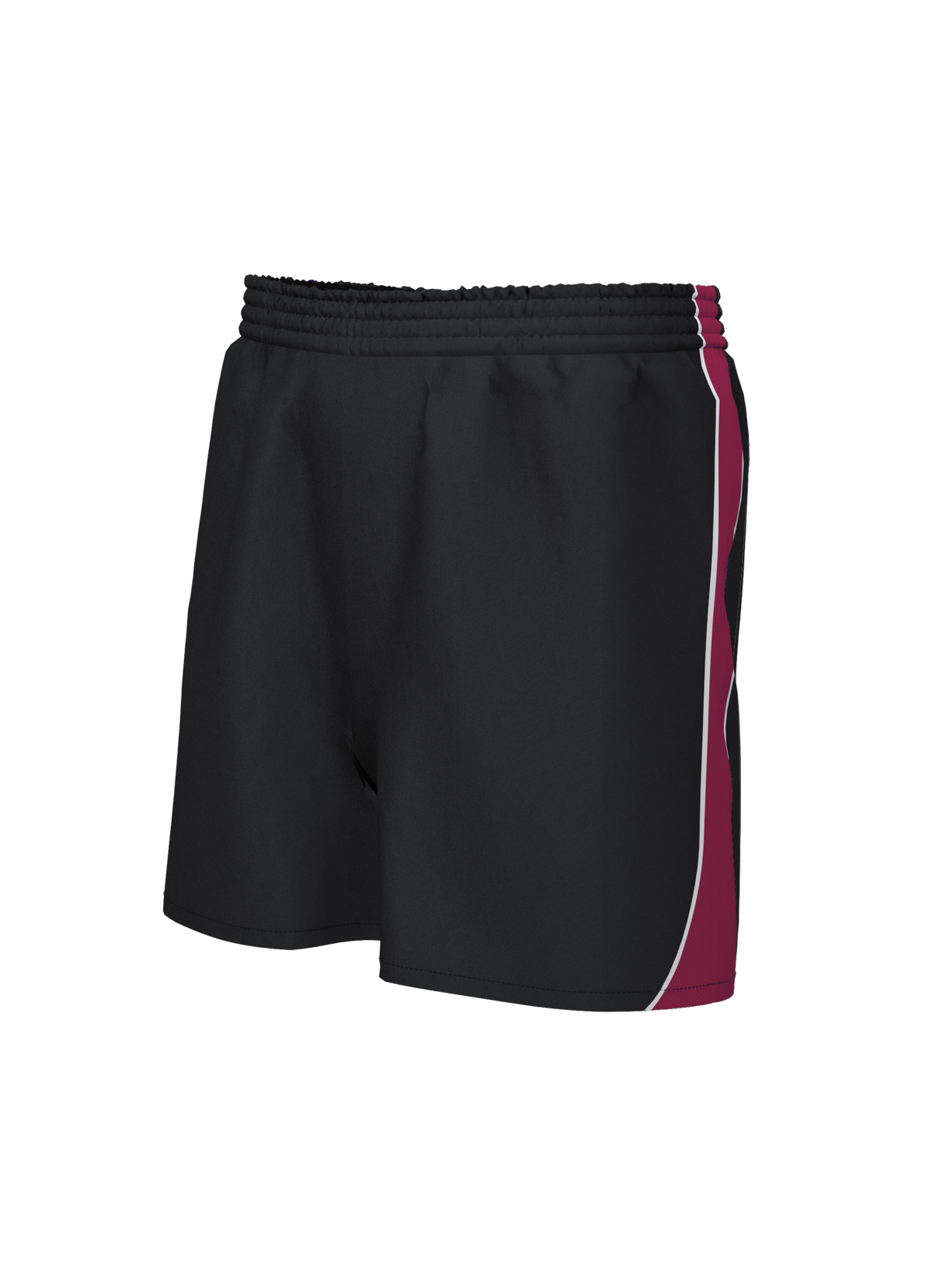 Igen Unisex Short Black Maroon - 32 - Sportswear