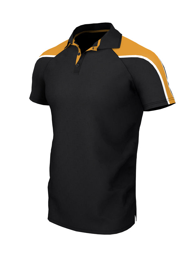 Igen Unisex Polo Black Amber - 40 - Sportswear