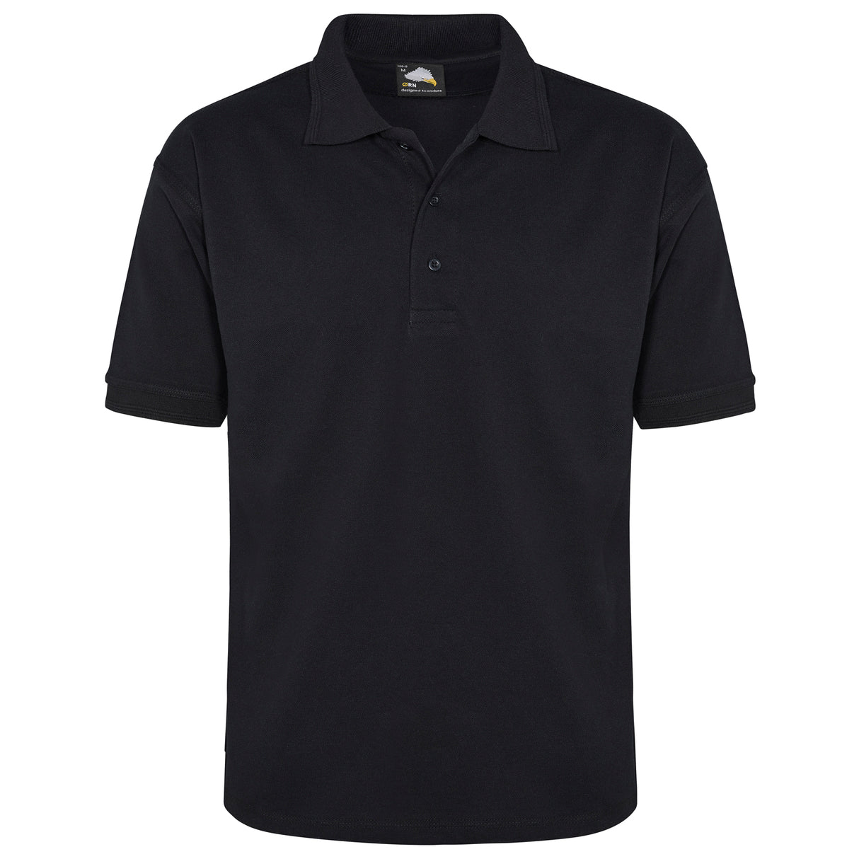 orn_petrel_100%_cotton_poloshirt_black