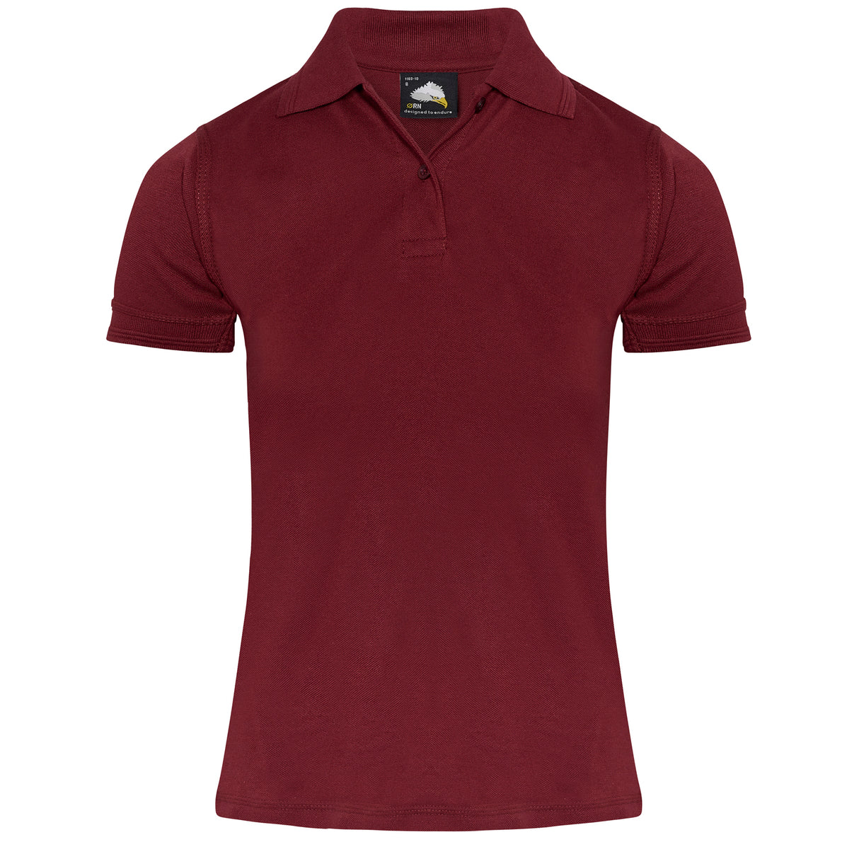 ORN 1160 - Ladies Eagle Poloshirt Burgundy - 8 - Polo Shirts