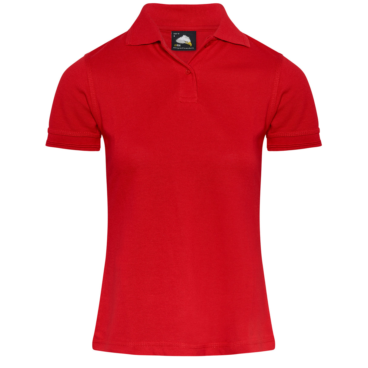 ORN 1160 - Ladies Eagle Poloshirt Red - 8 - Polo Shirts
