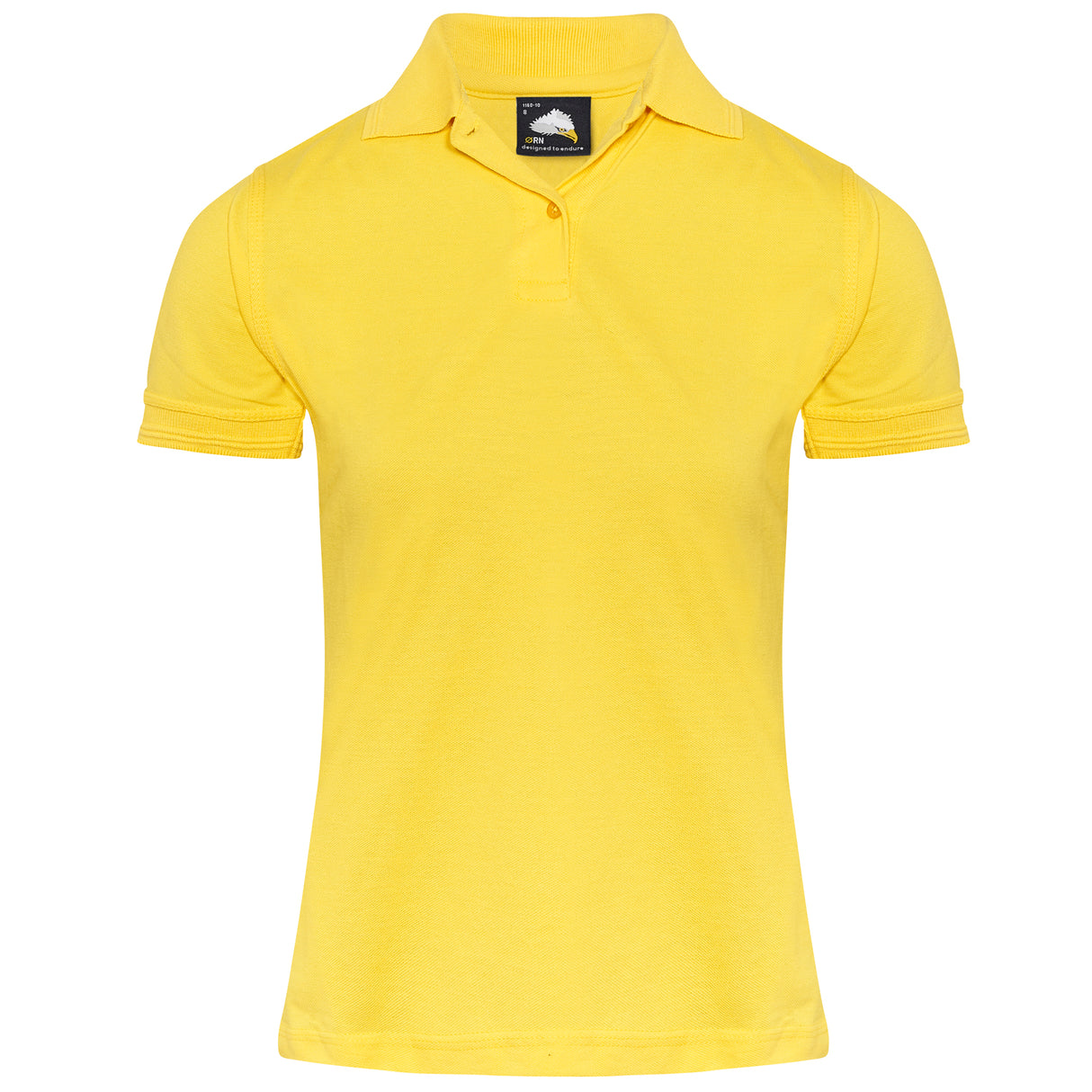 ORN 1160 - Ladies Eagle Poloshirt Yellow - 8 - Polo Shirts