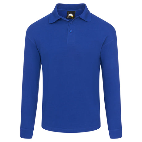 orn_weaver_premium_l/s_poloshirt_royal