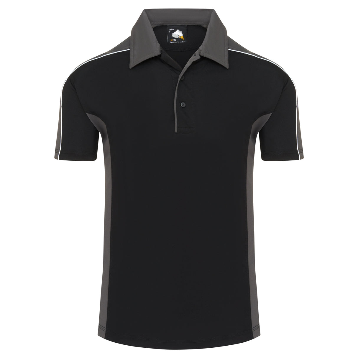 orn_avocet_two_tone_polyester_poloshirt_black_-_graphite