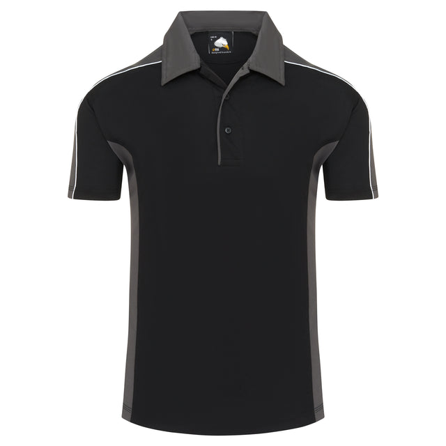 orn_avocet_two_tone_polyester_poloshirt_black_-_graphite
