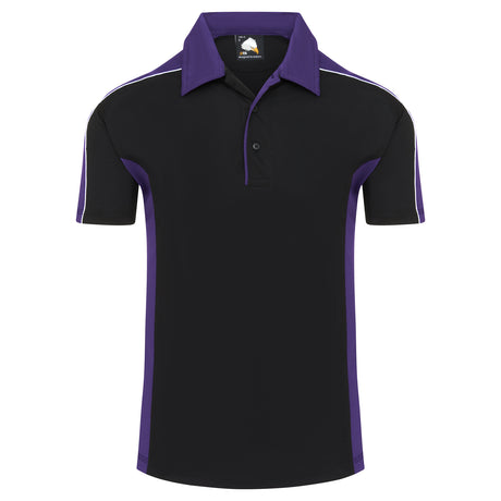 orn_avocet_two_tone_polyester_poloshirt_black_-_purple