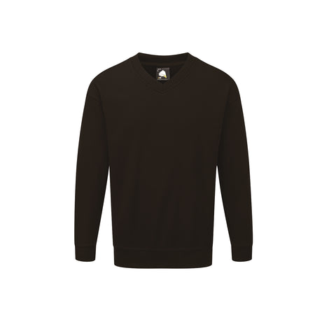 orn_buzzard_v-neck_sweatshirt_black
