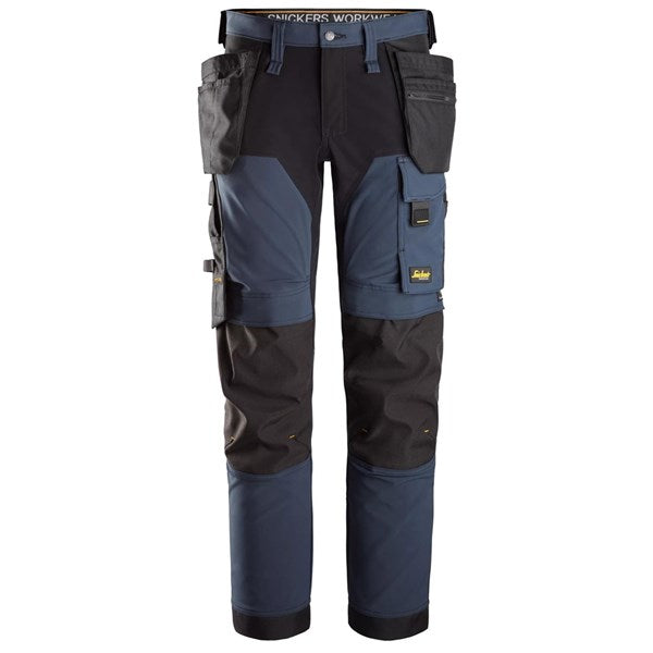 Snickers 6275 Allroundwork 4-Way Stretch Trousers Holster Navy\Black