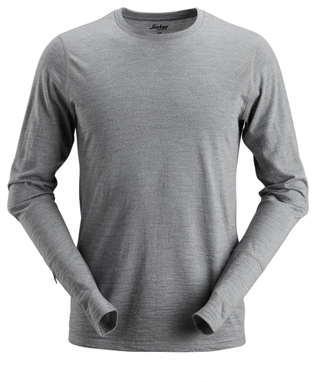 Snickers 2427 Allroundwork Wool long sleeve T-Shirt