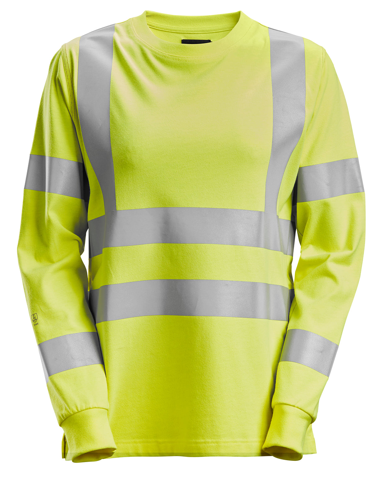 Snickers 2476 Protecwork Womens Long Sleeve T-Shirt Hi-vis Class 3