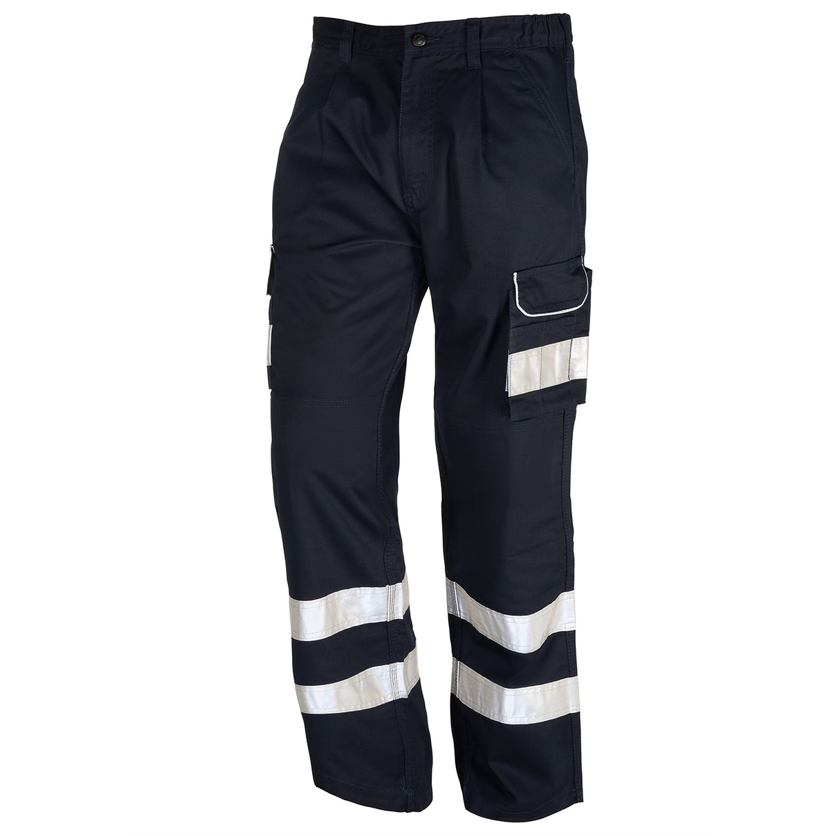 ORN 2510N - Condor Kneepad Trouser - 2 HV Bands Navy - Regular / 28 - Trousers