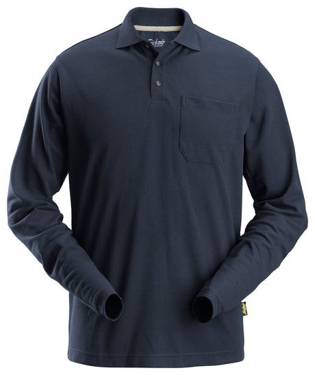 Snickers 2608 Long Sleeve Piqué Shirt