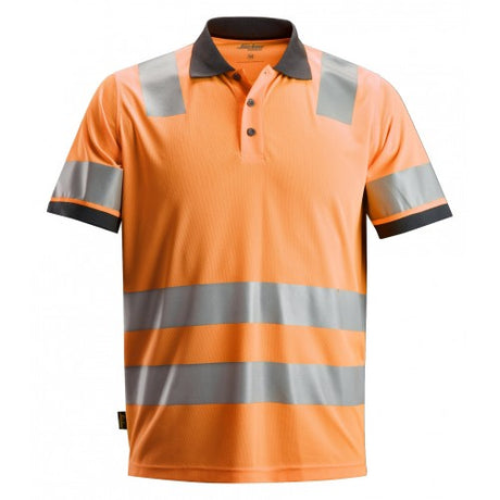 Snickers 2730 Allroundwork Hi-Vis Polo Shirt Class 2