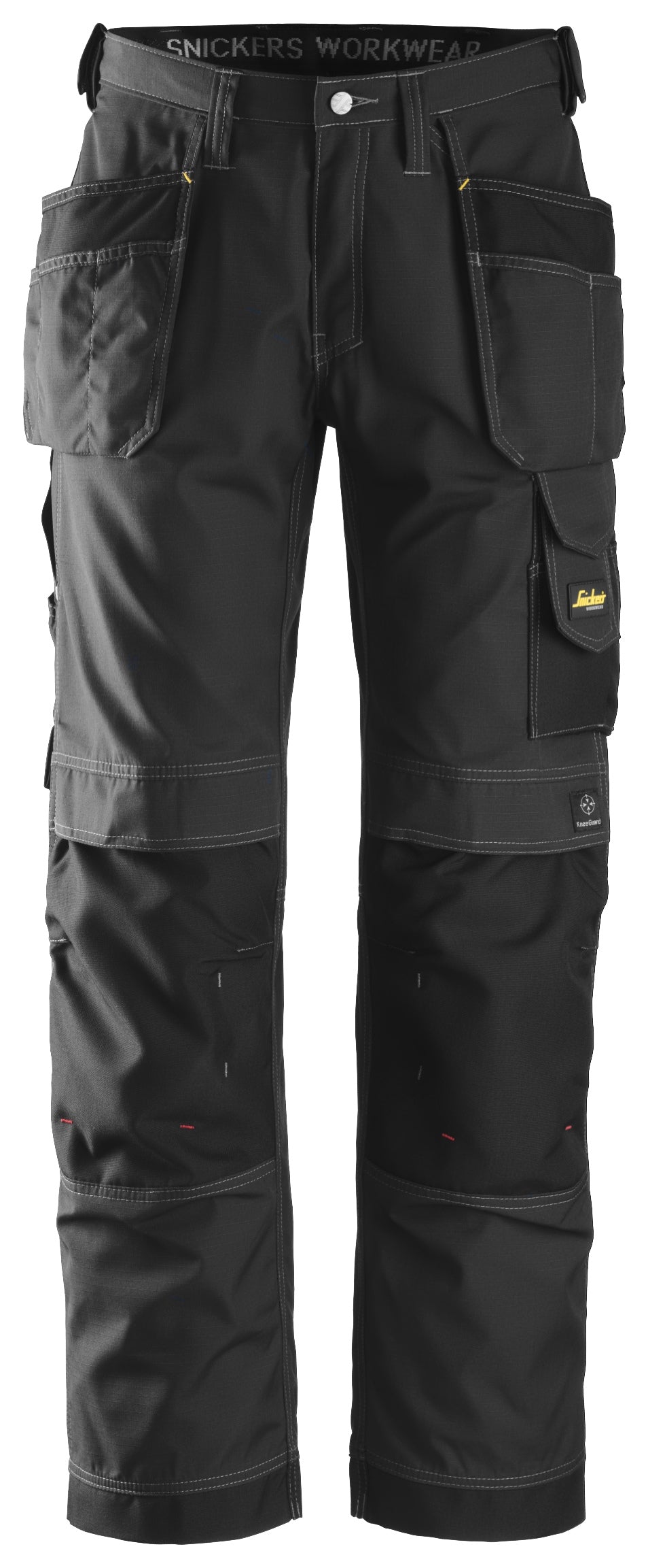 Snickers 3213 Craftsmen Holster pocket Trousers Rip Black\Black