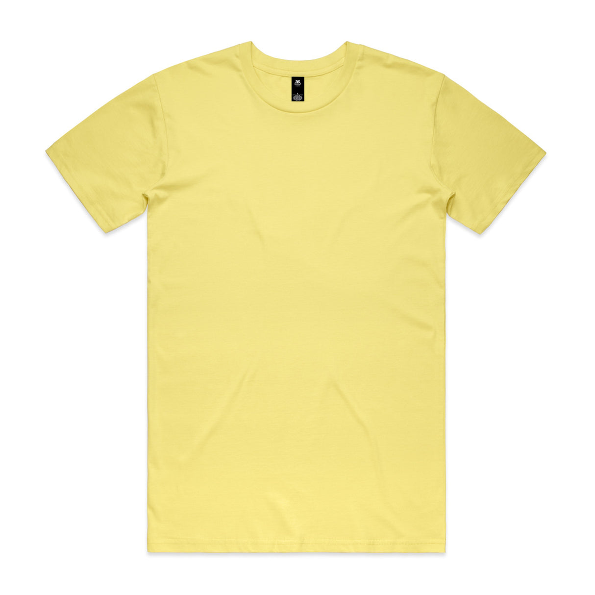 AS Colour Staple Tee Lemon (5001) - S - T-Shirts