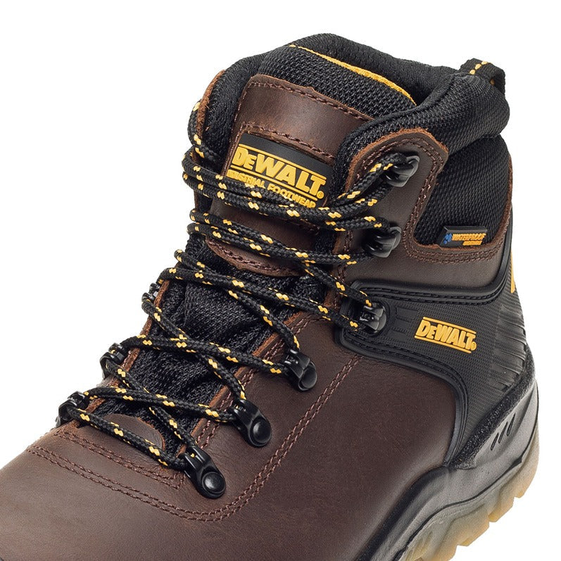 Dewalt Newark Brown Waterproof Safety Hiker - Footwear