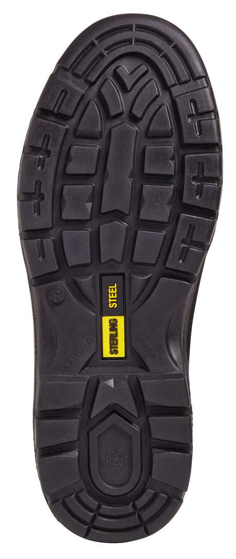 Sterling Steel Ss806Sm Black 6 Eye Hiker Boot 2