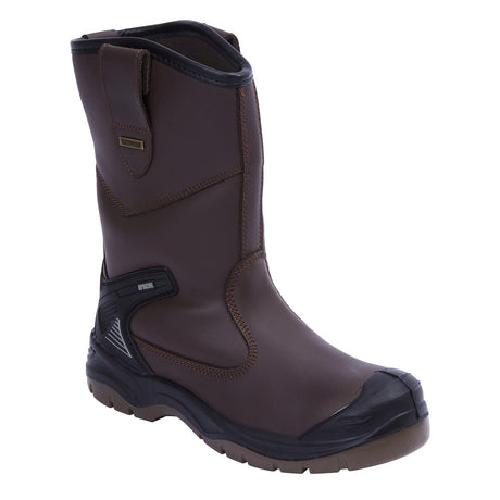 Apache Ap305 Brown Waterproof Rigger Boot 1