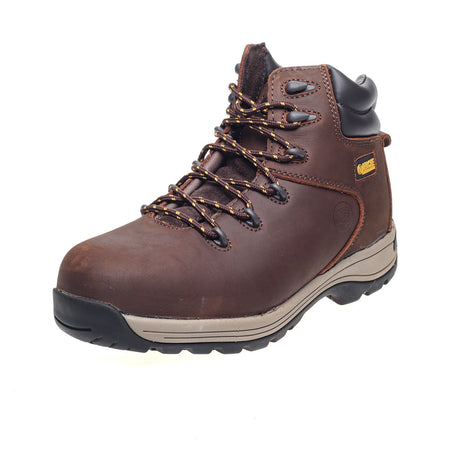 Apache Ap315Cm Brown Nubuck Water Resistant Safety Hiker 1
