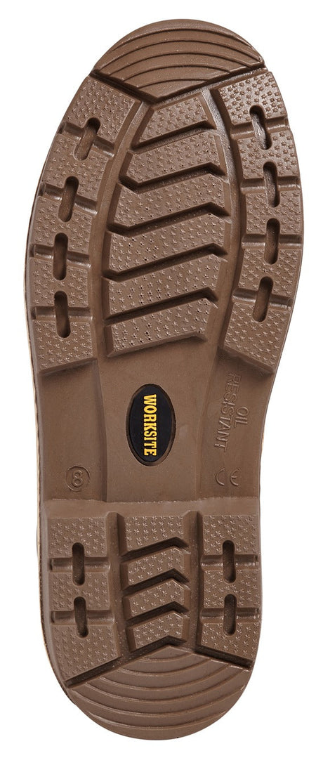 Work Site Ss613Sm Wheat 6'' Safety Boot 2