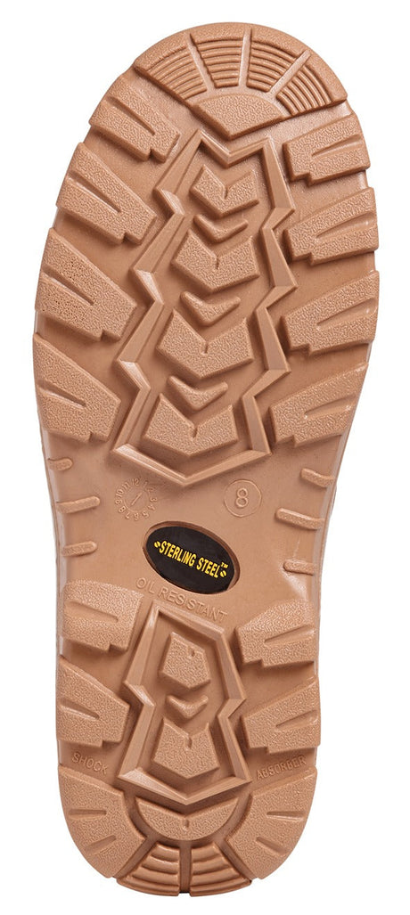 Sterling Steel Ss819Cm Wheat 6 Eye Hiker Boot 2
