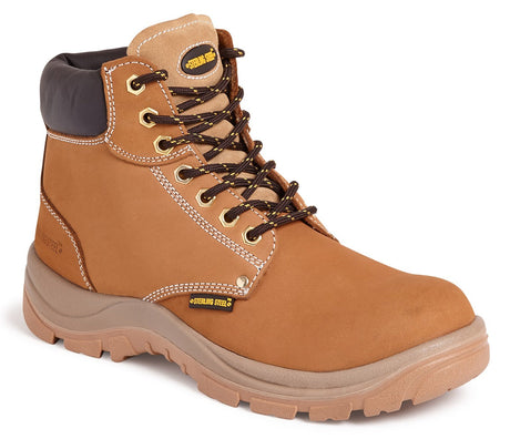Sterling Steel Ss819Cm Wheat 6 Eye Hiker Boot 1