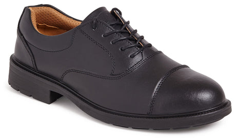 City Knights Ss501Cm Black Oxford Safety Shoe 1
