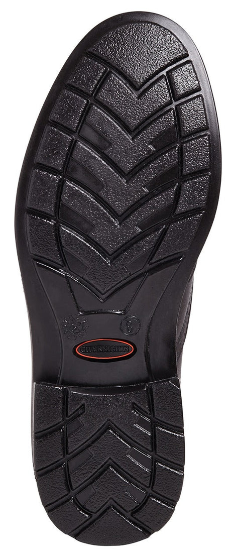 City Knights Ss500Cm Black Brogue Safey Shoe 2