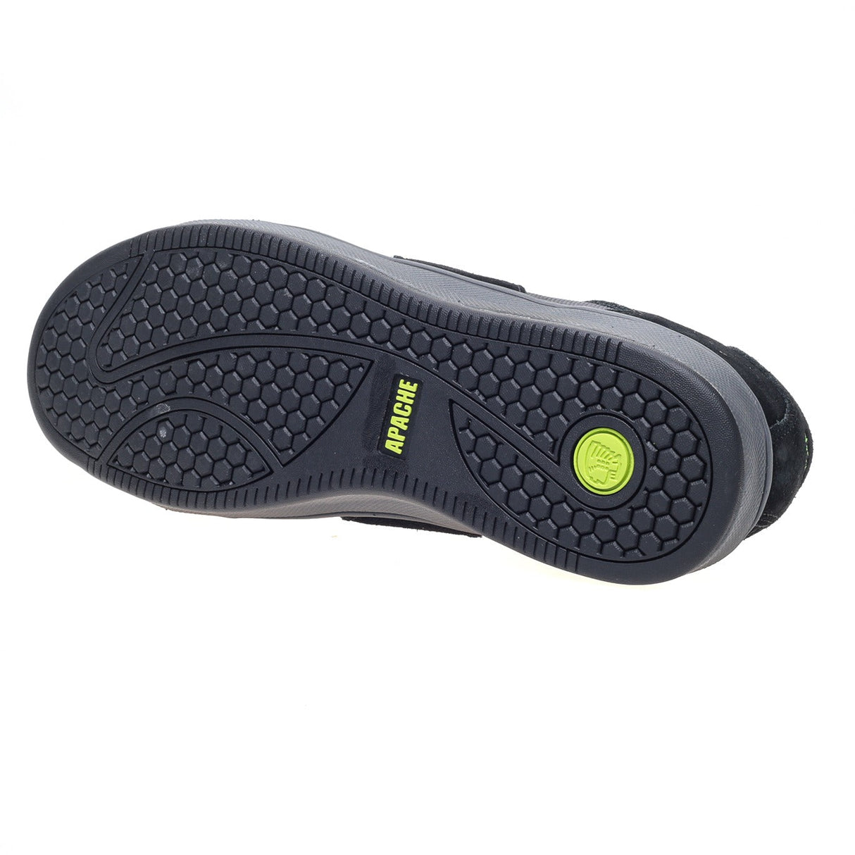 Apache Kick Black Suede Cup Sole Safety Trainer 2