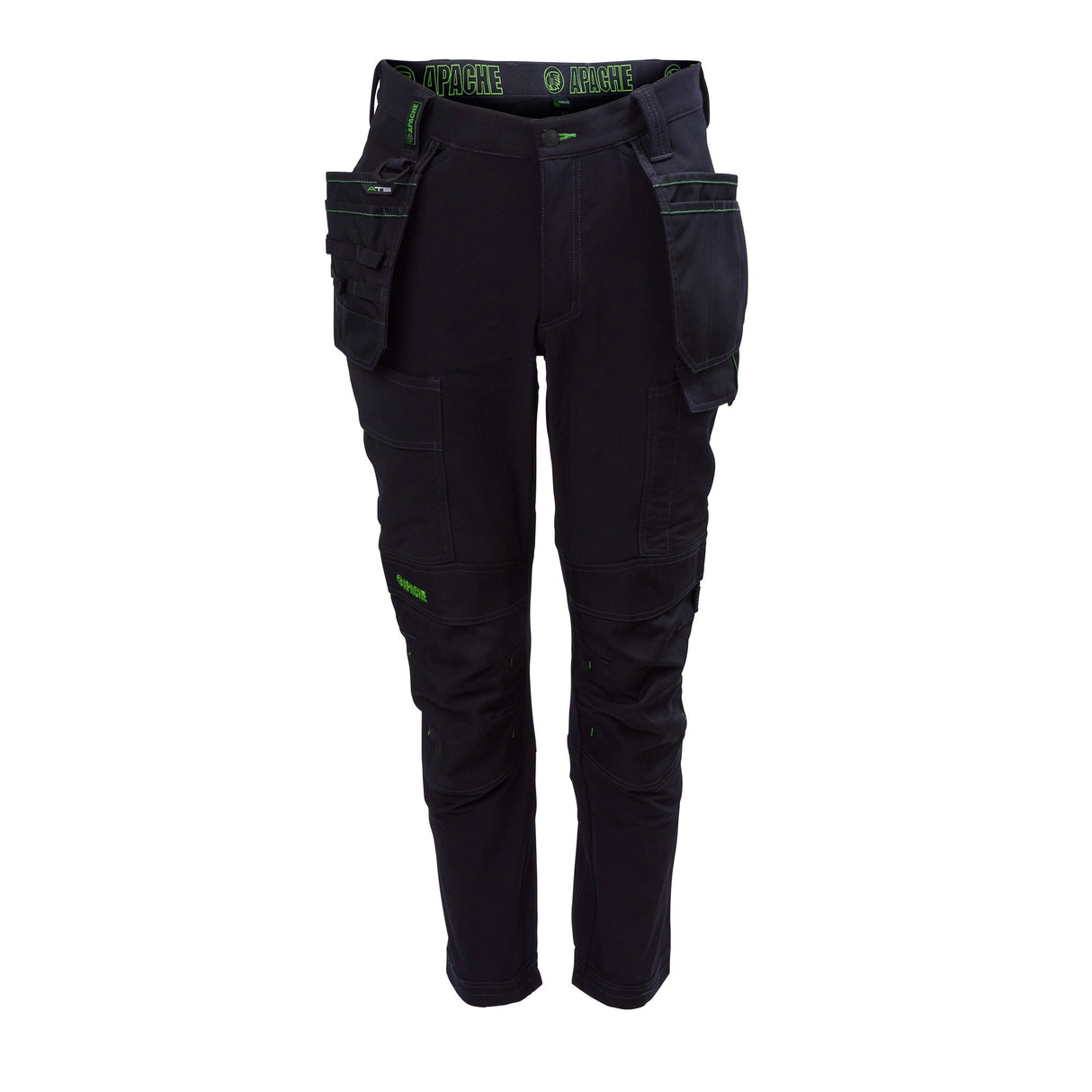 Apache Calgary Grey/Black 4 Way Stretch Trouser 1