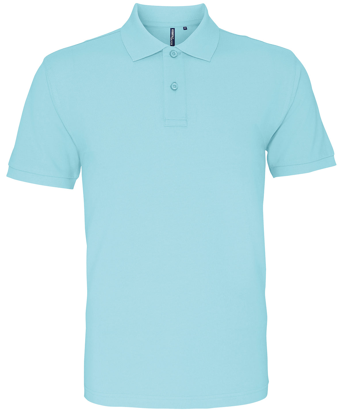 Asquith & Fox Men’s Polo - Bright Ocean / S - Shirts