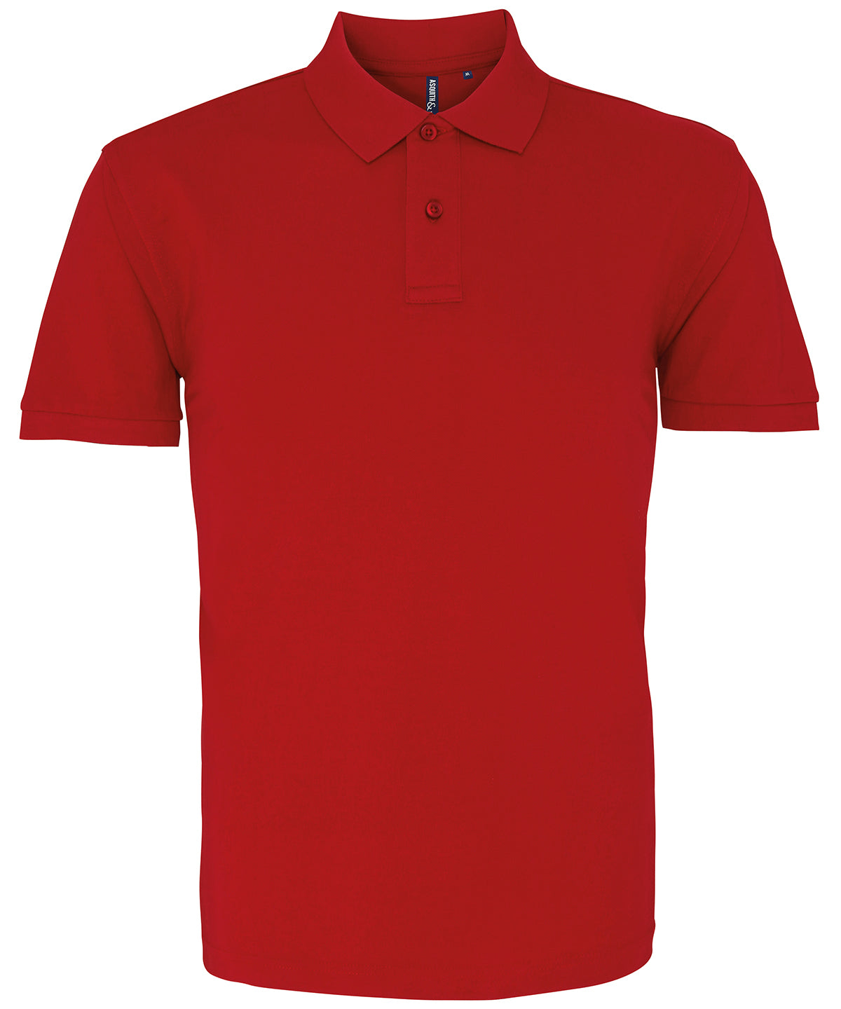 Asquith & Fox Mens polo Cardinal Red