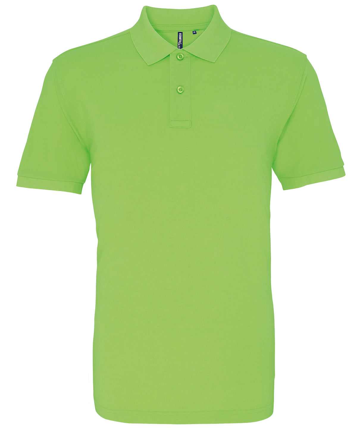 Asquith & Fox Men’s Polo - Neon Green / S - Shirts