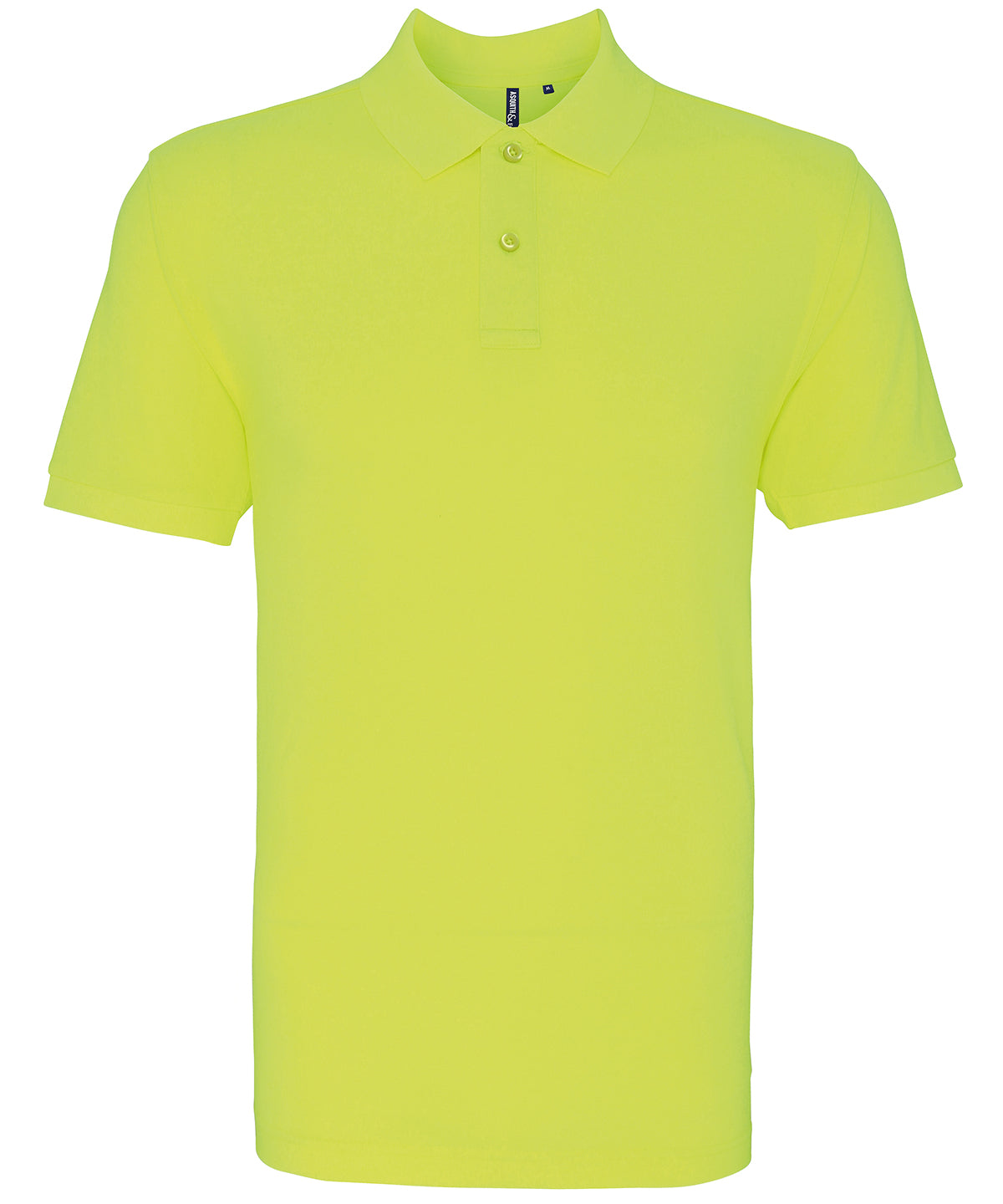 Asquith & Fox Men’s Polo - Neon Yellow / S - Shirts