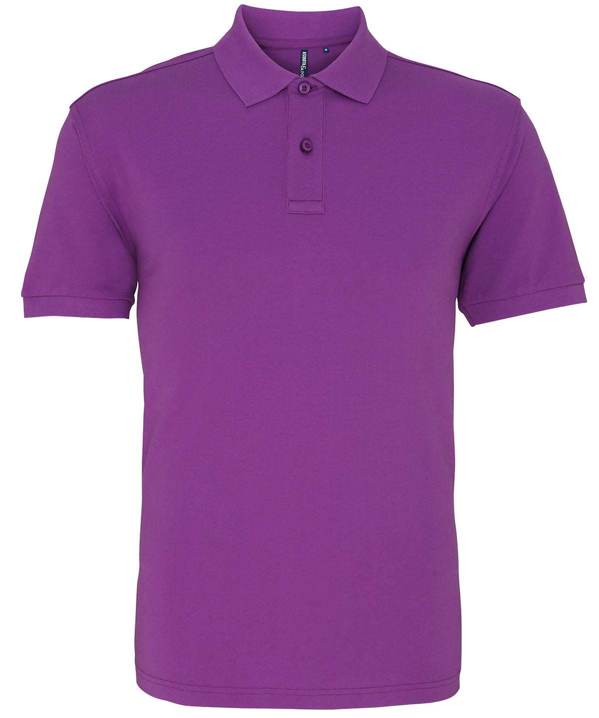 Asquith & Fox Mens polo Orchid