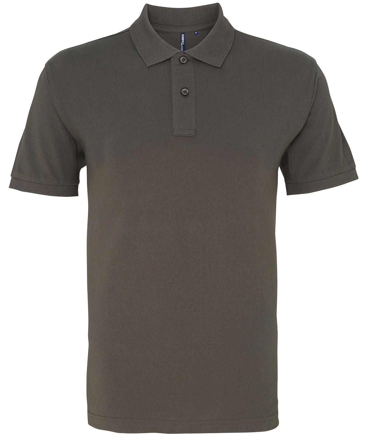 Asquith & Fox Men’s Polo - Slate / S - Shirts