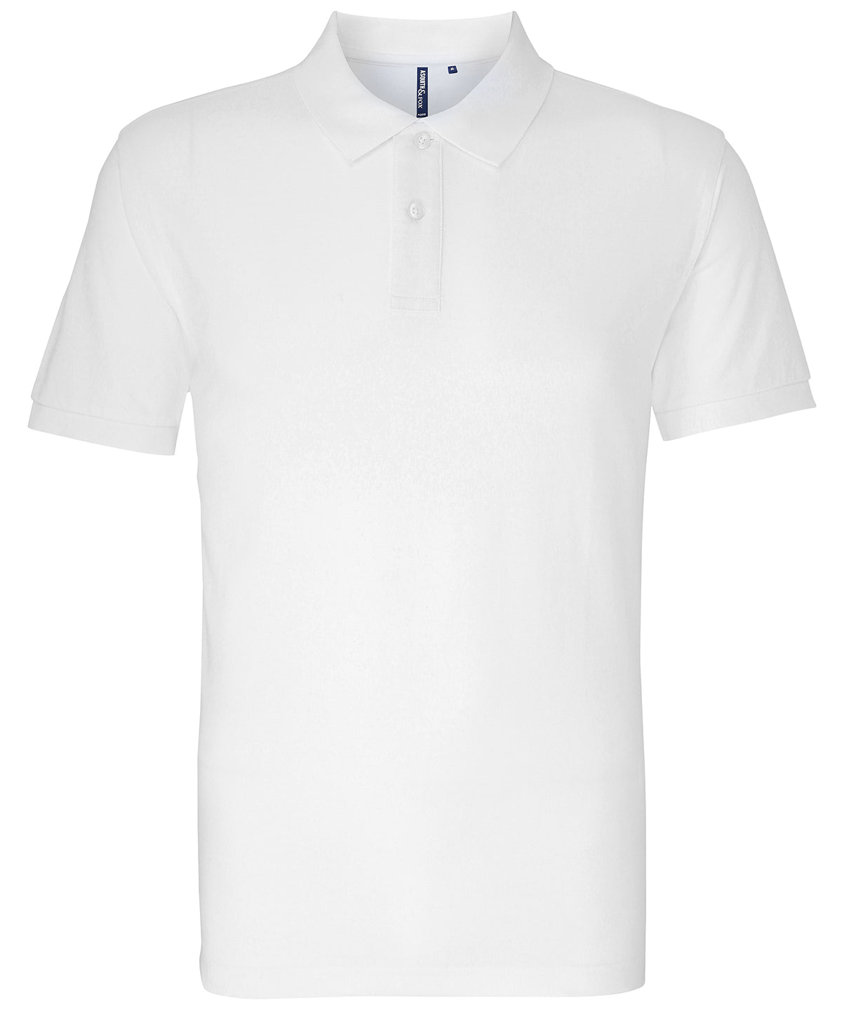Asquith & Fox Mens polo White