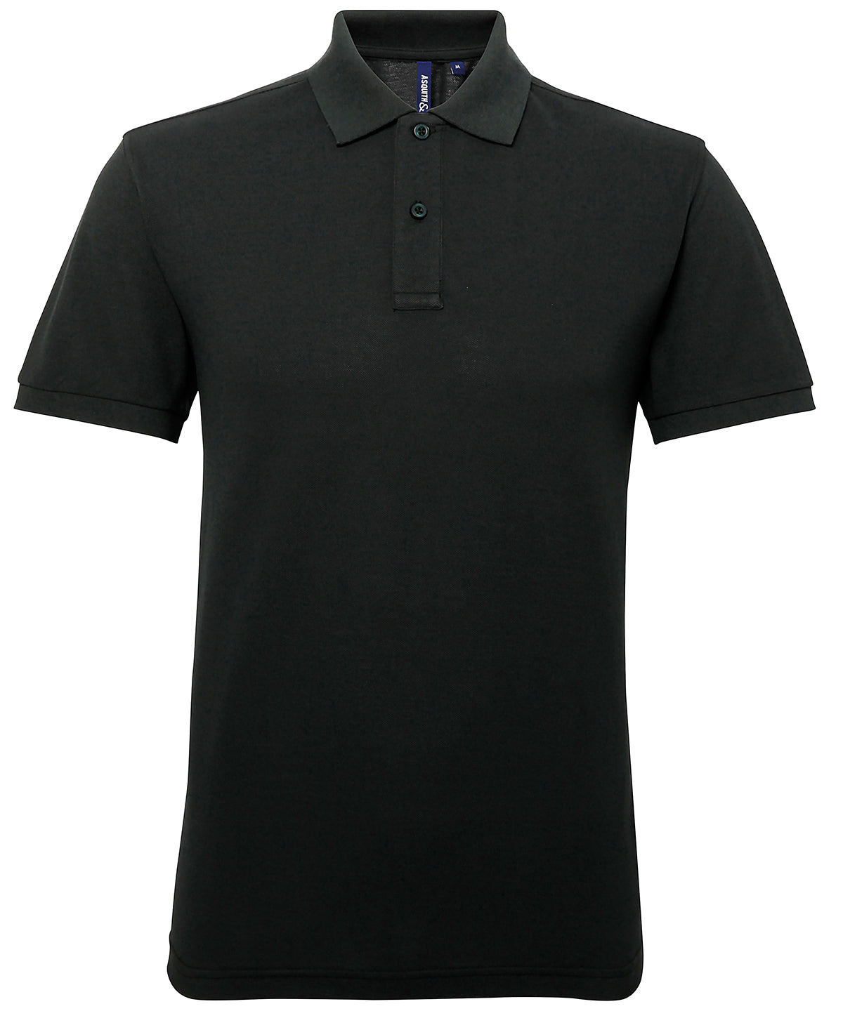 Asquith & Fox Men’s polycotton blend polo Bottle - S - Polo Shirts