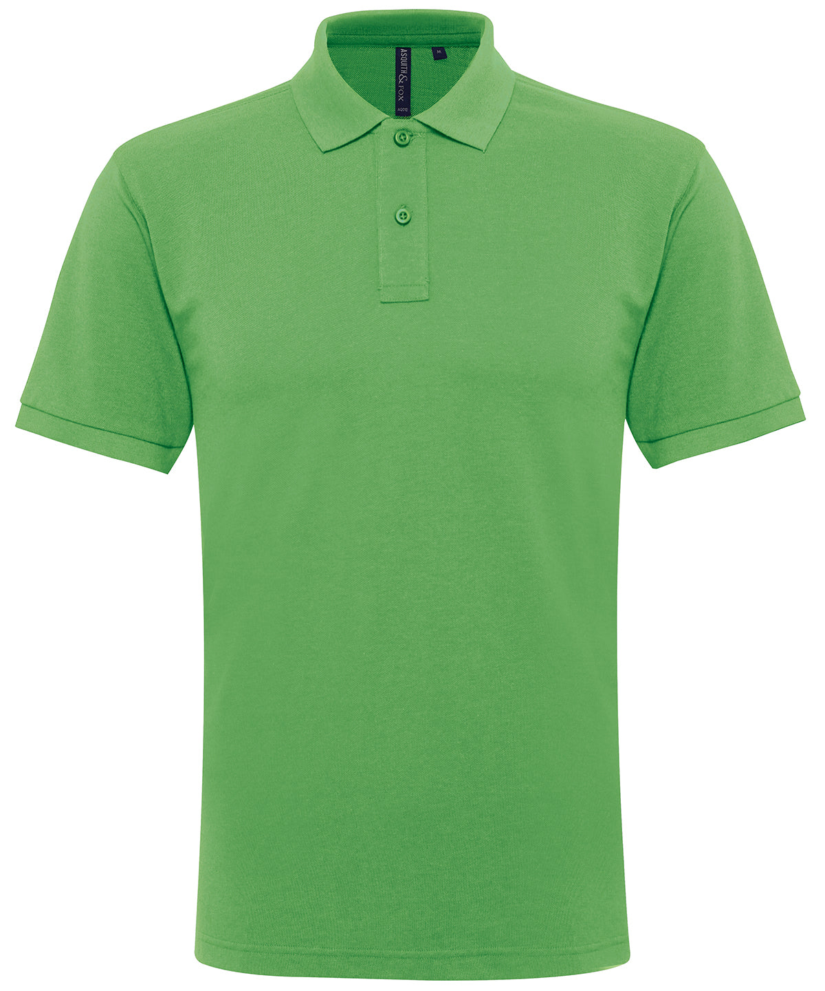 Asquith & Fox Men’s polycotton blend polo Kelly - S - Polo Shirts
