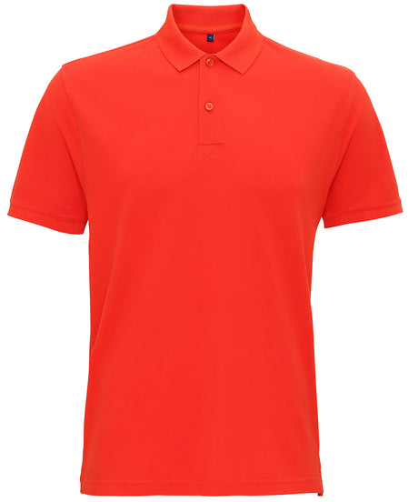 Asquith & Fox Mens coastal vintage wash polo