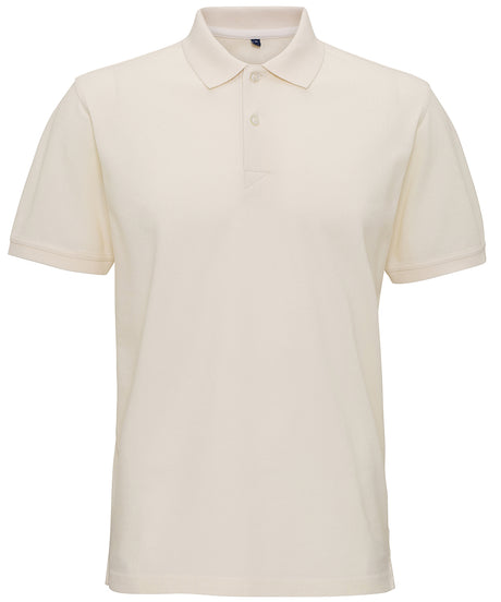 Asquith & Fox Mens coastal vintage wash polo