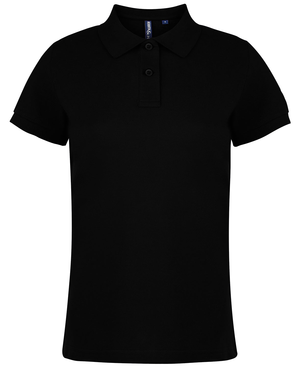 Asquith & Fox Womens polo Black