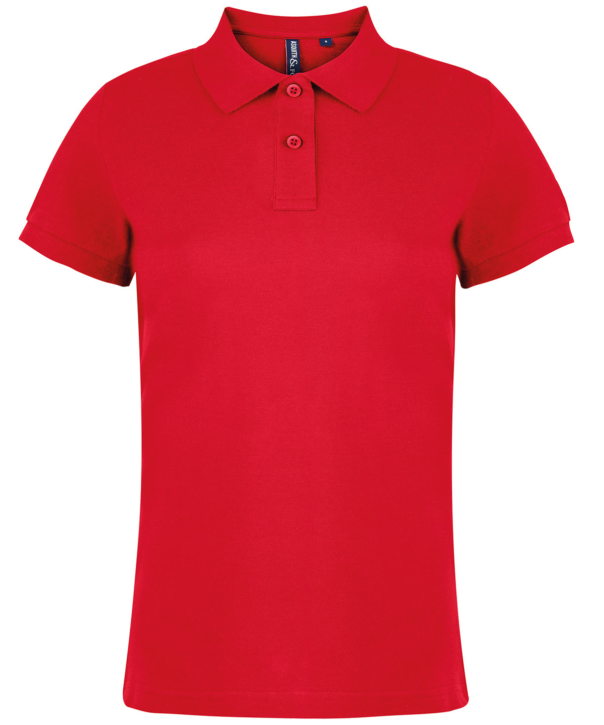 Asquith & Fox Women’s Polo Shirt - Red / XS - Shirts
