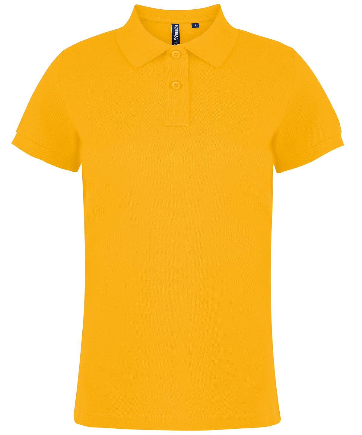 Asquith & Fox Womens polo Sunflower