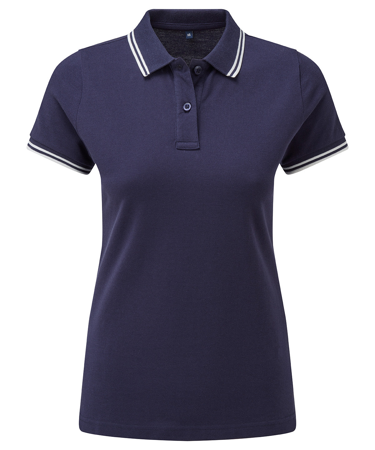 Asquith & Fox Womens classic fit tipped polo
