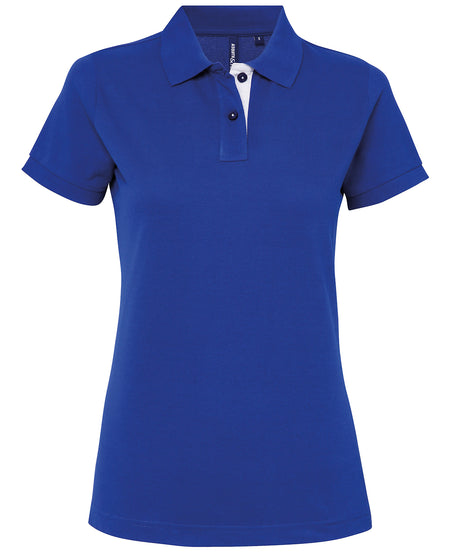 Asquith & Fox Womens contrast polo