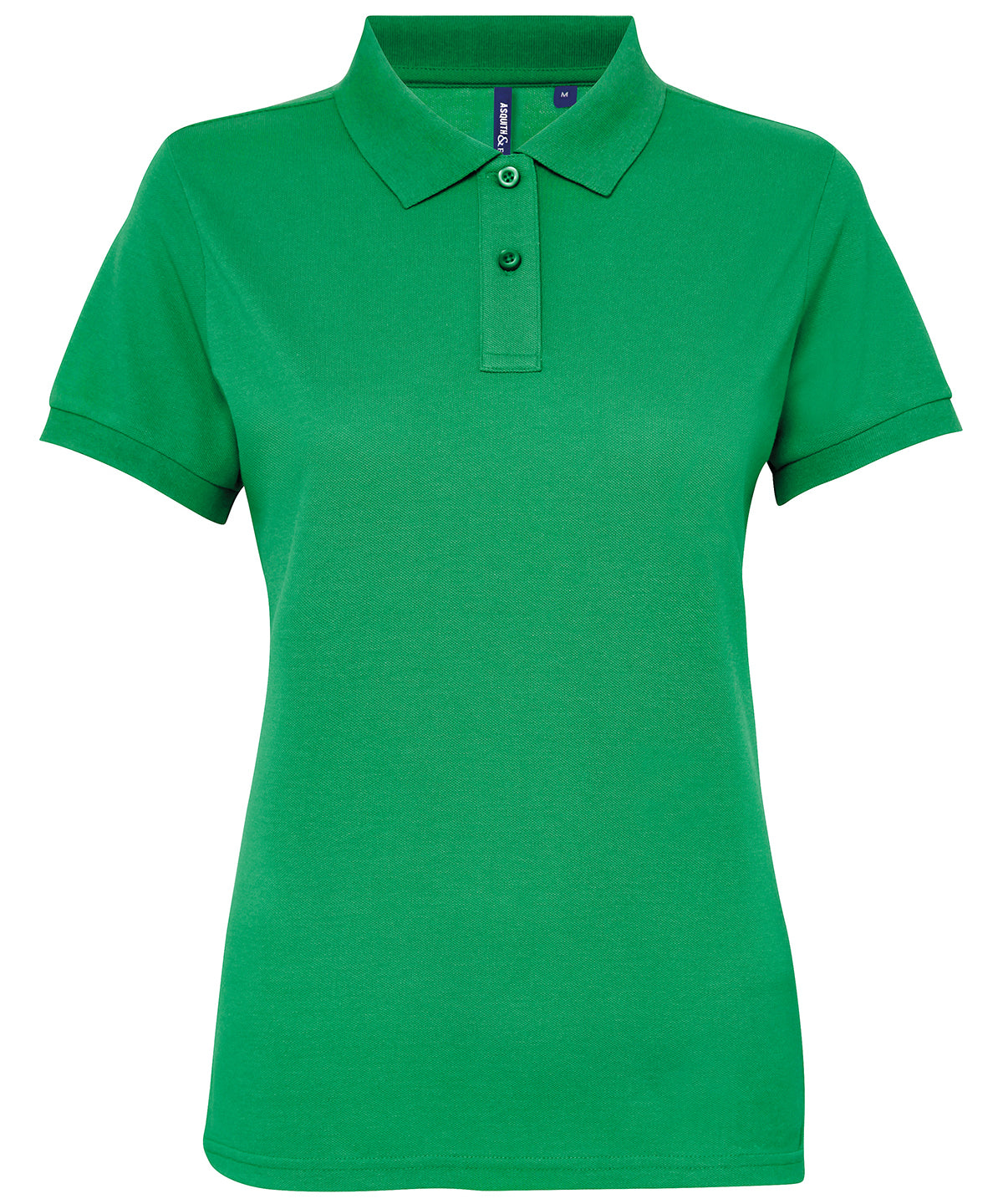 Asquith & Fox Women’s Polycotton Blend Polo Shirt - Kelly / XS - Shirts