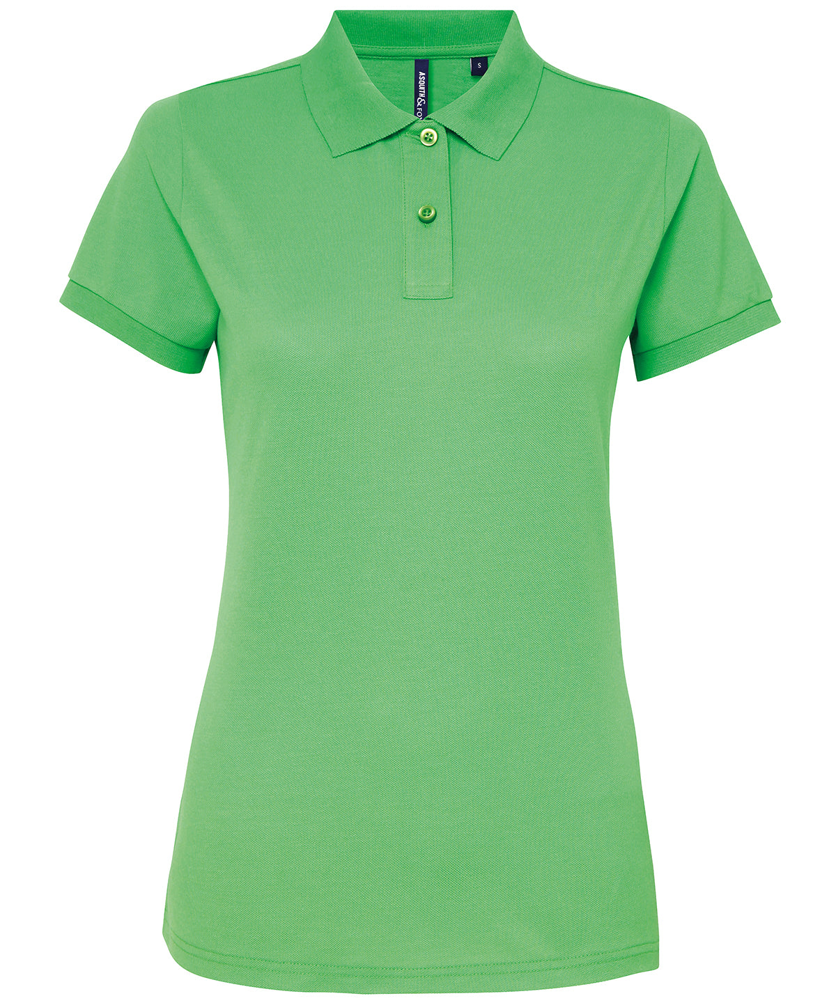 Asquith & Fox Women’s Polycotton Blend Polo Shirt - Lime / XS - Shirts