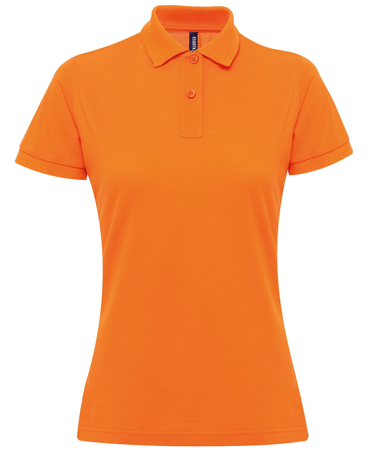 Asquith & Fox Women’s Polycotton Blend Polo Shirt - Orange / XS - Shirts