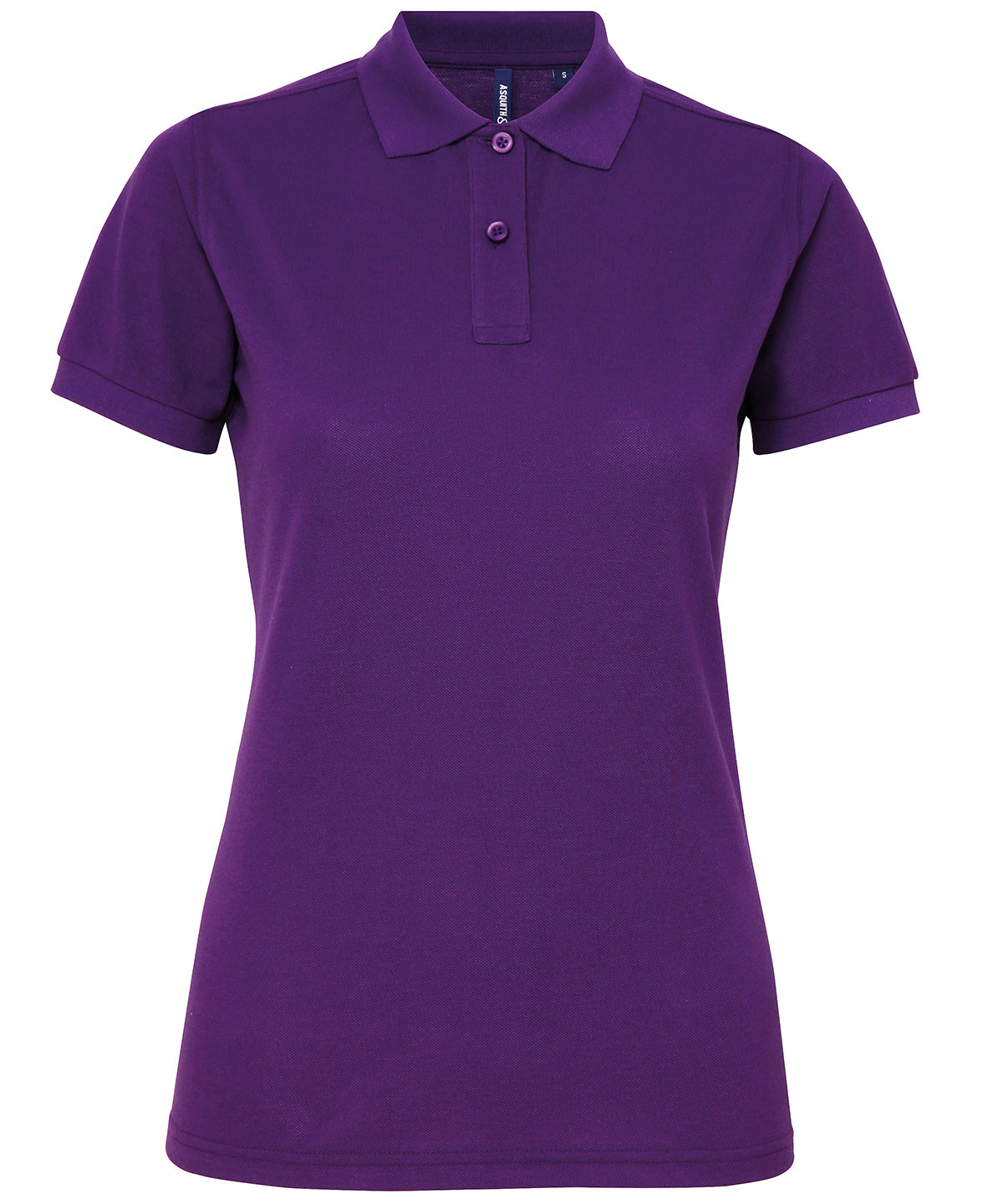 Asquith & Fox Women’s Polycotton Blend Polo Shirt - Purple / XS - Shirts